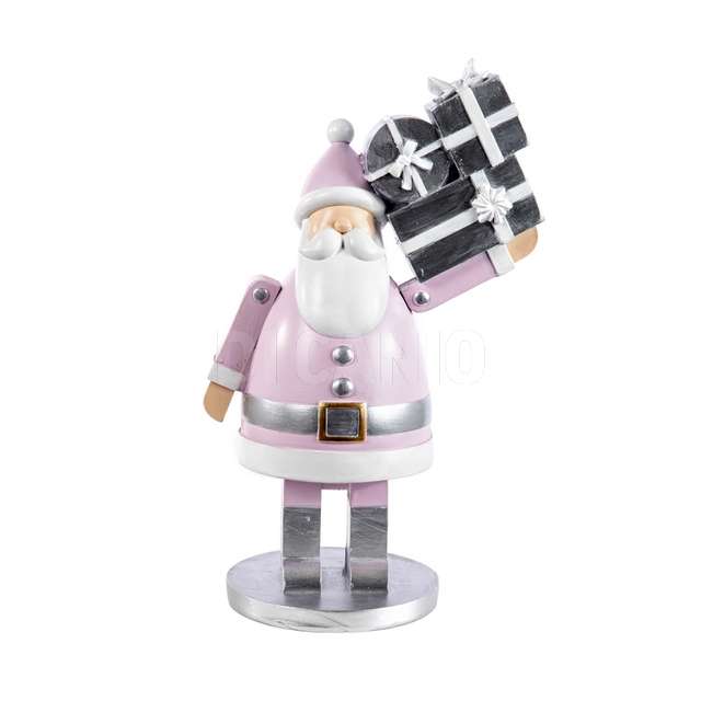 Babbo natale con doni resina cm.28 - Principale