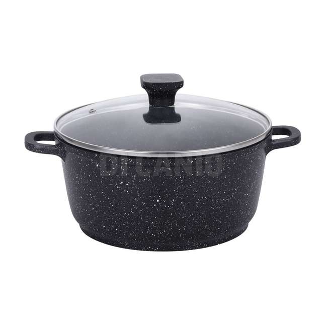 Casseruola cm.20 con coperchio nevada antiaderente fondo induzione - Principale
