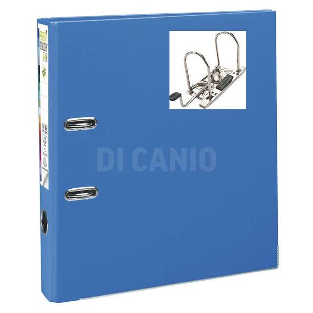 Raccoglitore a leva premtouch ppl d50mm blu - Principale