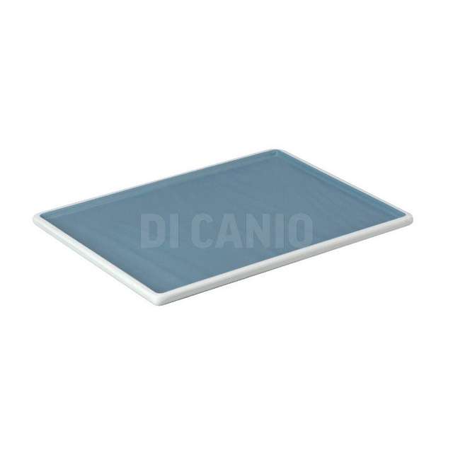 Vassoio rettangolare melimina taiji avorio/azz. 203x146x13 - Principale