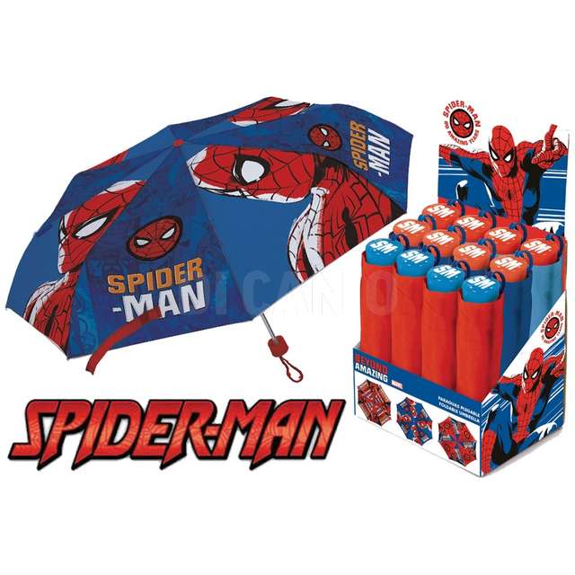 Ombrello pueghevole spiderman - Principale