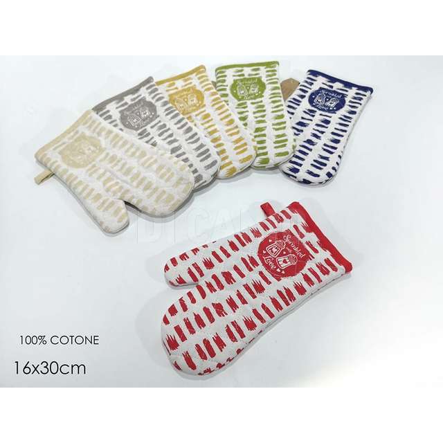 Guanto cm.16x30 sale e pepe 6 assortito - Principale