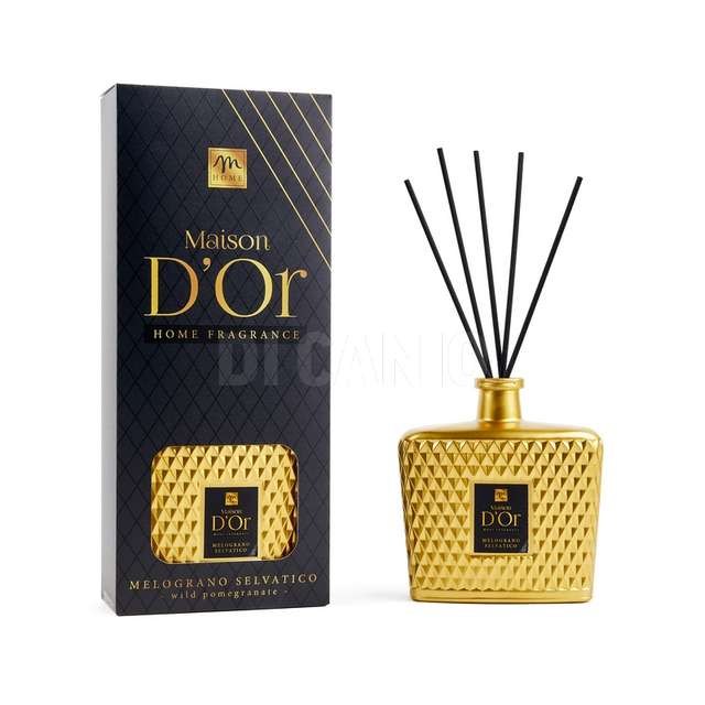 Diffusore diamante 700 ml melograno selvatico con bacchetti in fibra - Principale