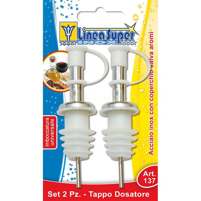 Tappo dosatore set 2 pezzi de luca - Principale