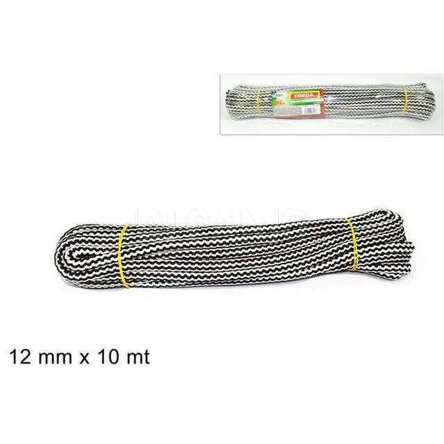 Corda treccia matasse 12mmx10mt bi-color due esse - Principale