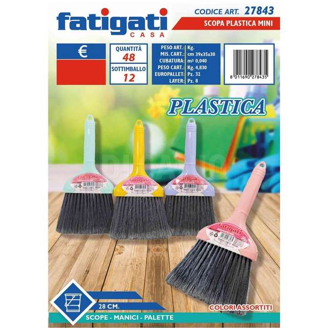 Scopa plastica mini - Principale