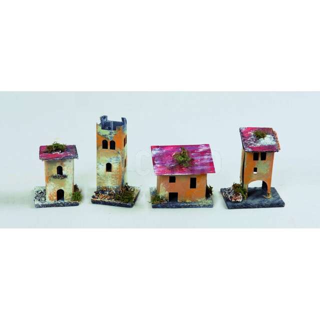 Casetta piccola singola cm.5x8 4 mod.ass.in bst - Principale