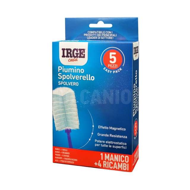 Spolverello piumino 4 ricambi+manichetto - Principale