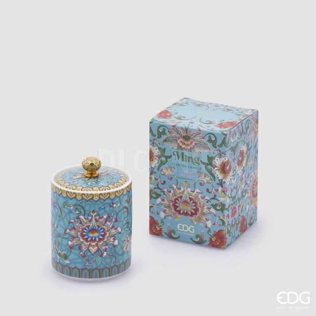 Candela ming con profumo h.10 d.7 aloe & sea salt edg - Principale