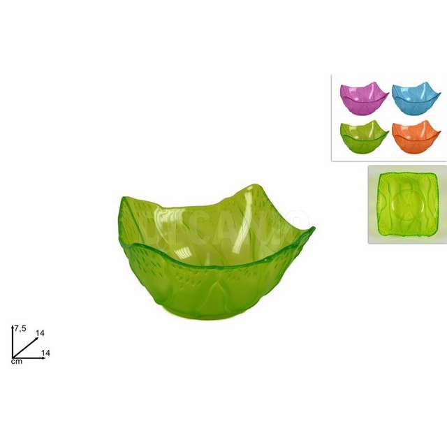 Ciotola plastica 4 col. due esse - Principale