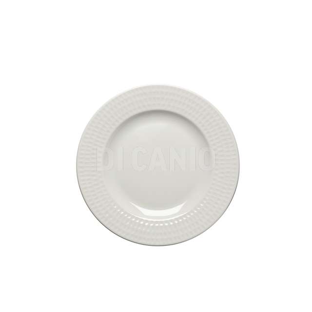 Piatto frutta cm.21 honey bianco - Principale