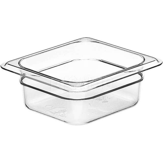 Bacinella gastronorm policarbonato cambro 1/6 h65 sovrapponibile 176x162 - Principale