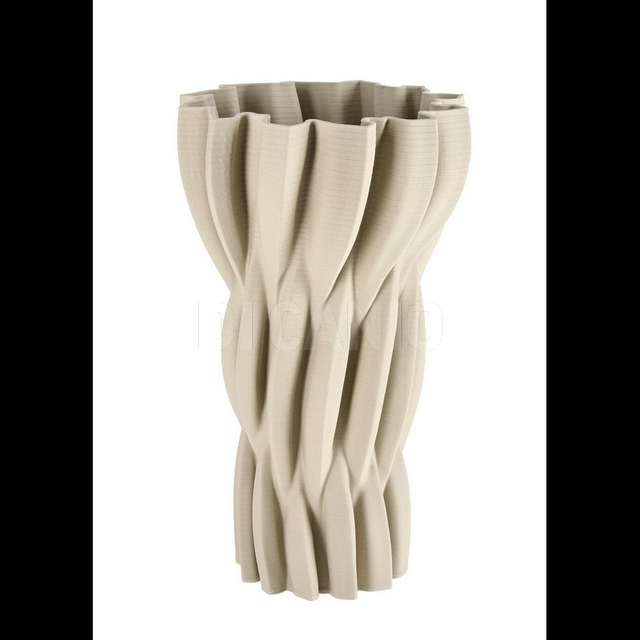 Vaso reiko tondo beige h37 - Principale