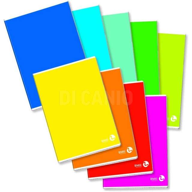 Maxiquaderno a4 80gr 80fg+1 rig b color80 basic - Principale