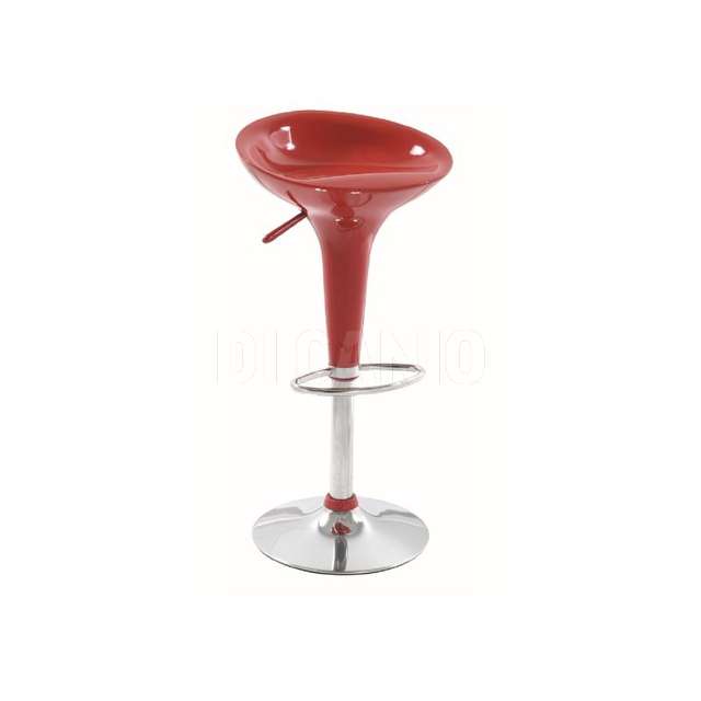 Sgabello bar rosso 44,5x56_76 galileo_2175845 - Principale