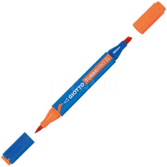 Pennarelli doppia punta salmone n.44 turbo pro fila - Principale