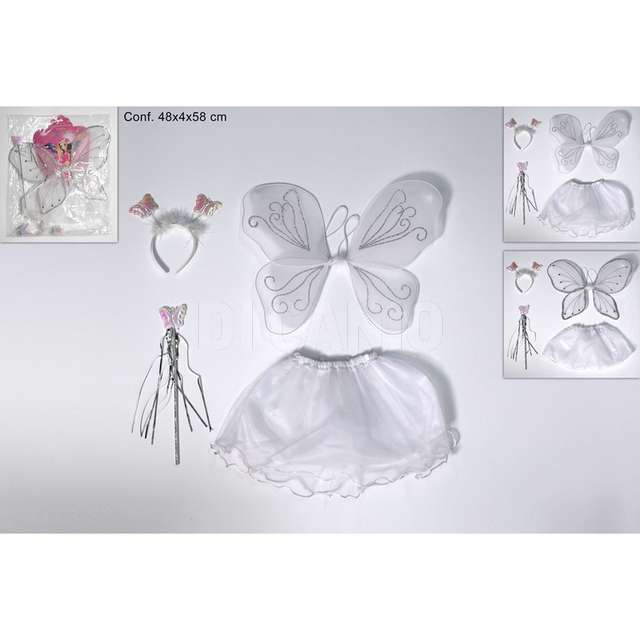 Vestito farfalla con accessori - Principale