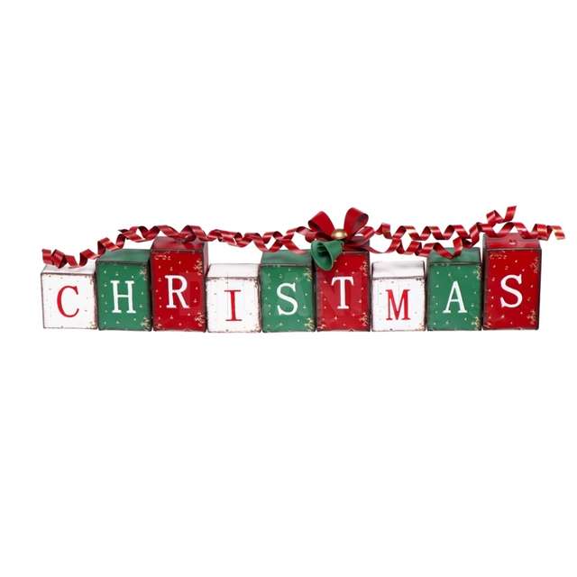 Decorazione ferro christmas cm9x7xh18 - Principale