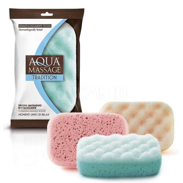 Aquamassage spugna massaggio revitalizzante vari colori - Principale