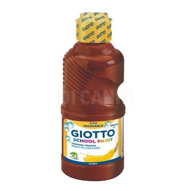 Flacone 2500ml giotto schoolpaint marrone fila - Principale