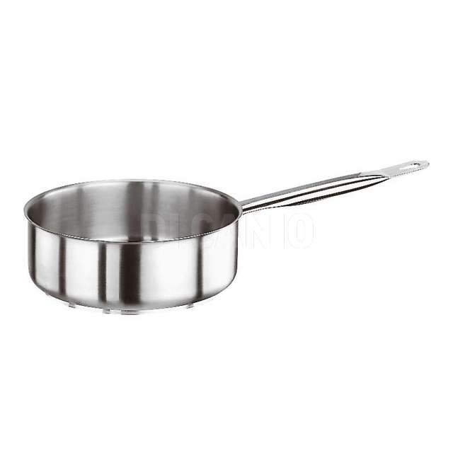Casseruola bassa 1 manico cm 16 h.6.5 lt.1,3 nox serie 1000 - Principale