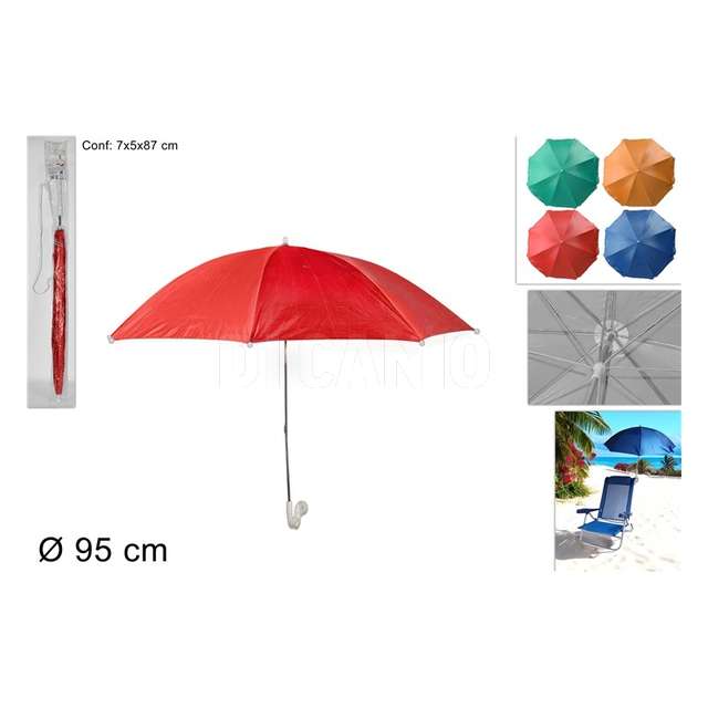 Ombrello parasole diam 95cm coloratirtiti - Principale