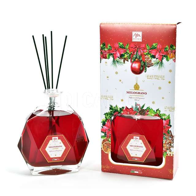 Diffusore di fragranza con bottiglia esagonale 700 ml melograno - Principale