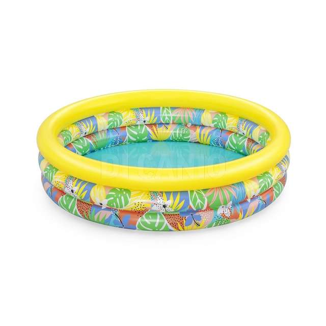 Piscina paradiso floreale a 3 anelli cm.168x38 - Principale