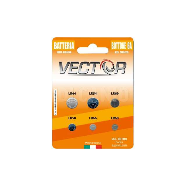 Batteria bottone bl.6pz 44_58_60_66 vector - Principale