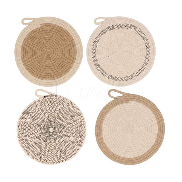 Sottopiatto in cotone a4m diam25 - Principale