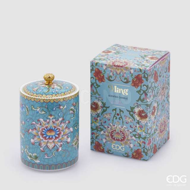 Candela ming con profumo h.14 d.9 aloe & sea salt edg - Principale