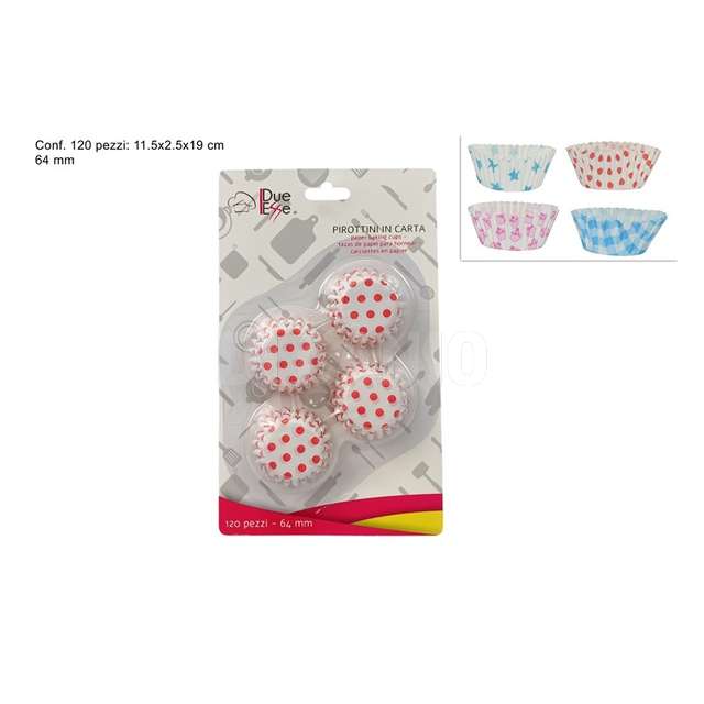 Pirottine dolci carta 120pz - Principale