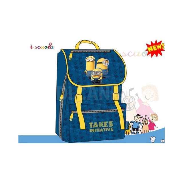 Scuola zaino minions 35cm eol - Principale