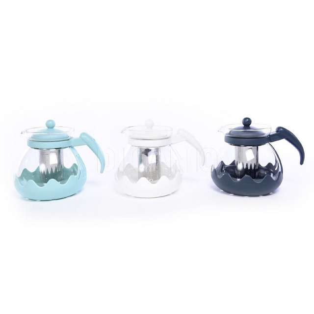 Infusore in vetro 1250 ml con filtro inacciaio olori assorito - Principale