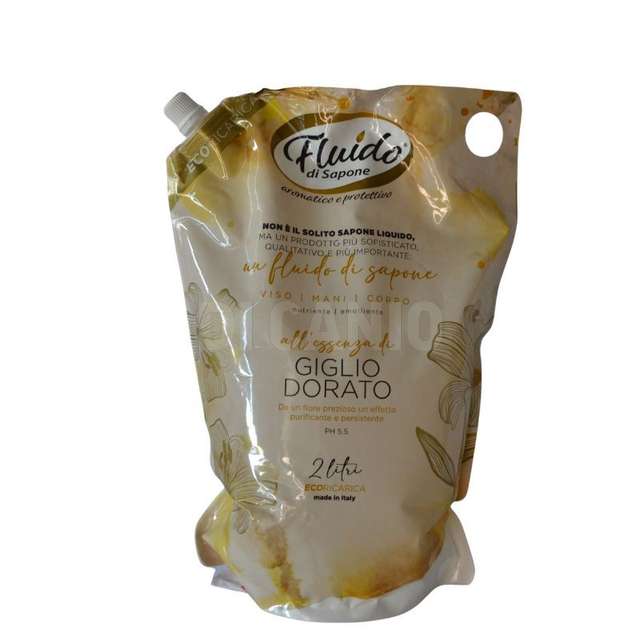 Fluido sapone eco giglio dorato 2l - Principale