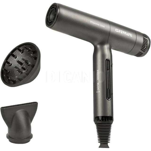 Phon brushless ioni con diffusore 2000 watt monna lisa nero - Principale