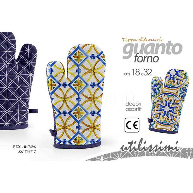 Guanto t.damuri cm.18x32 assortito - Principale