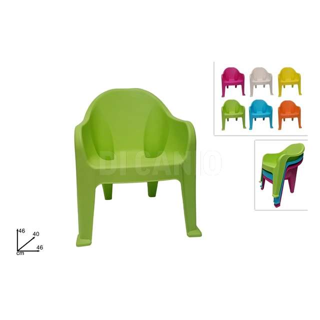 Sedia bimbi luxury colori assortiti - Principale