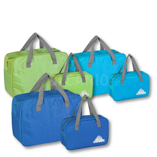 Set 2 borsa termica in poliestere lt.7+ lt 24 - Principale