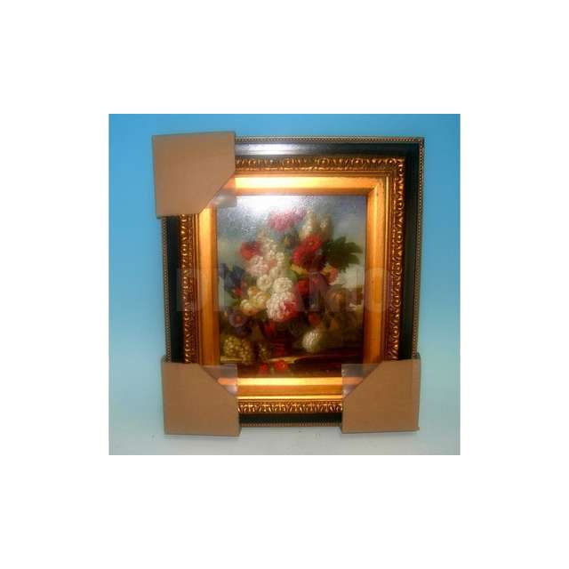 Quadro 20x25 cornice lg.oro verde (5) ibc - Principale
