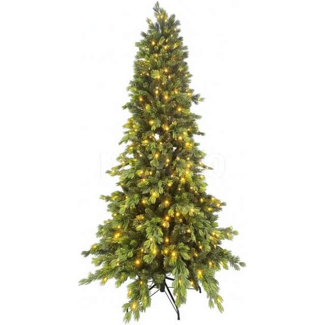 Dcg albero pirandello cm 240 con 450led pe+pvc a ombrello 1217 rami diam, 116cm - Principale