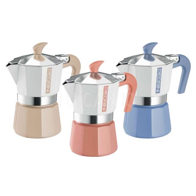 Caffettiera 6 tz myomoka color 2025 pedrini - Principale