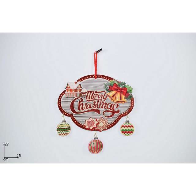 Appendino c_palle merry christmas d.e. - Principale