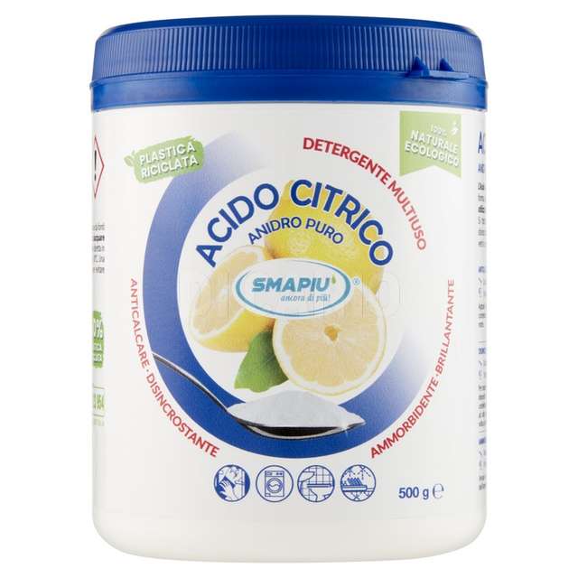 Smapiu acido citrico polvere 500gr - Principale