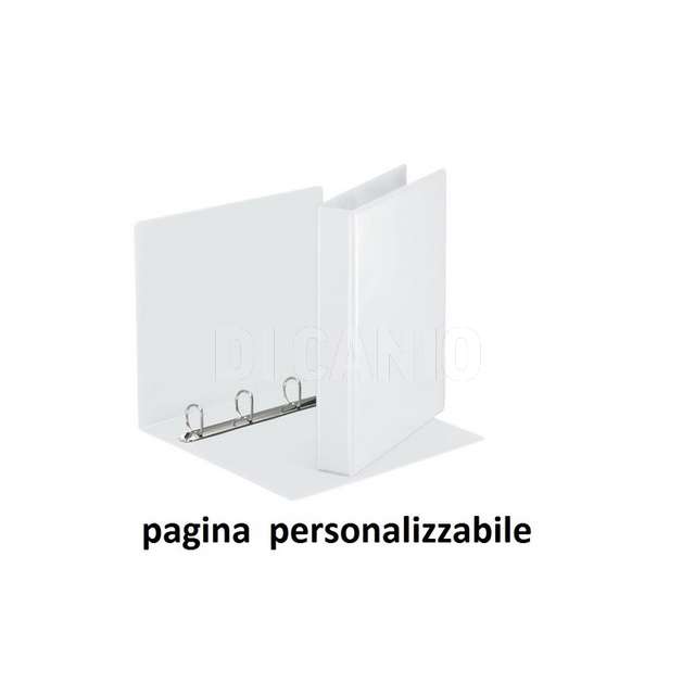 Cartella con anelli bianco 50mm - Principale