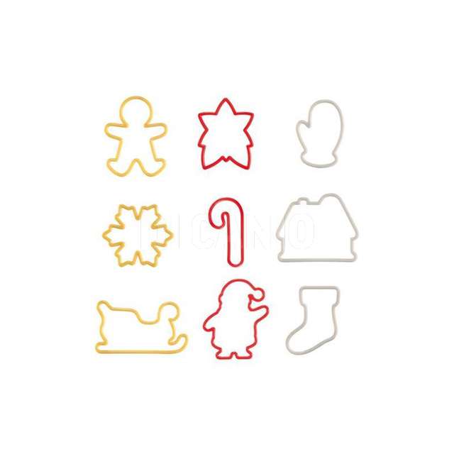 Tagliabiscotto natale set 9 pz delicia tescoma - Principale