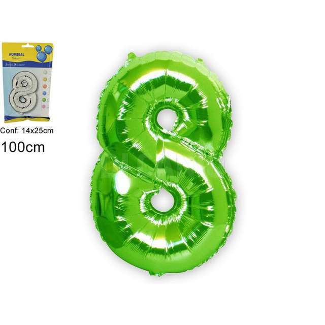 Pallone elio numero 8 verde due esse - Principale