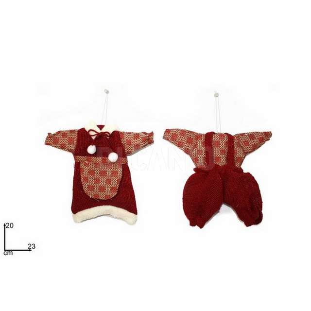 Appendino vestito 2ass rossozx-b1399b-2red due esse - Principale