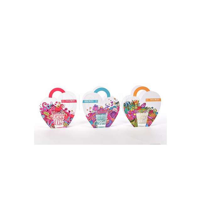 Candela in bicchiere gift box in vetro dm.8x9 - Principale