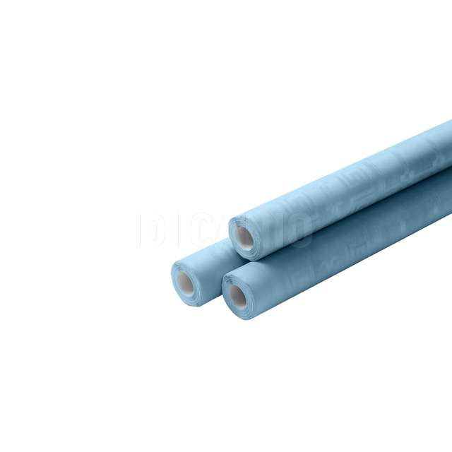 Tovaglia rotolo 1,18x7 damascata azzurro - Principale